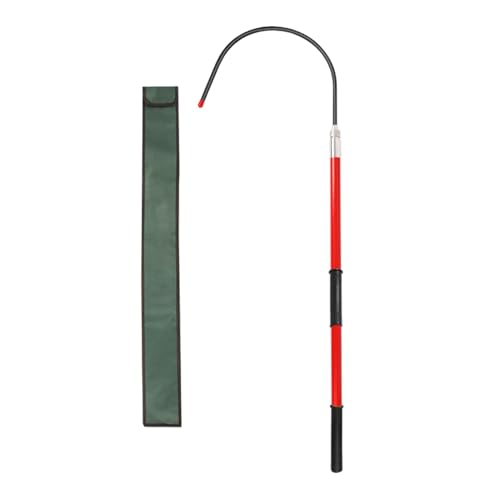 Questo Gancio di Salvataggio Isolato è Un palo salvavita Non conduttivo per la Sicurezza elettrica in centrali elettriche, fabbriche e sottostazioni.