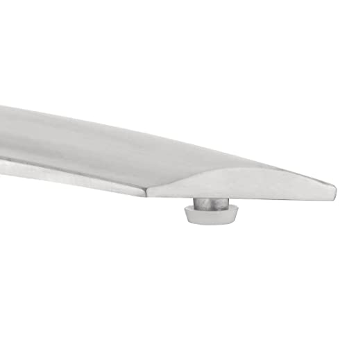 Bolero Flip Top Aluminium Tischfuß, Größe: 680(H)x 618(B)mm, Standardhöhe, Innen- & Außentischfuß, Zeitgemäßes Aluminium Design, Zur Verwendung mit 600 mm quadratischen & runden Tischplatten, GF962