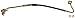 Dorman H620510 Rear Passenger Side Brake Hydraulic Hose Compatible with Select Ford / Lincoln Models