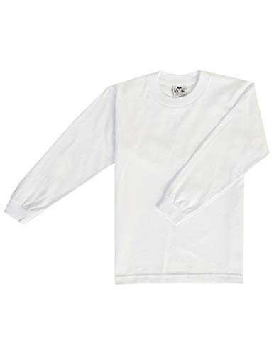 Pro Club Boy's Youth Cotton Long Sleeve Crewneck T-Shirt