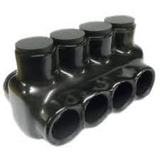 Insulated Wire Connector 4 Port 2AWG-14AWG Dual Sided (1)