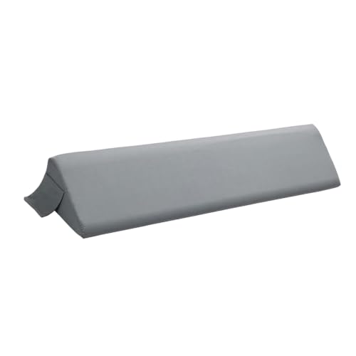 Cojín triangular para respaldo con funda lavable y bolsillo lateral para cama y sofá 8