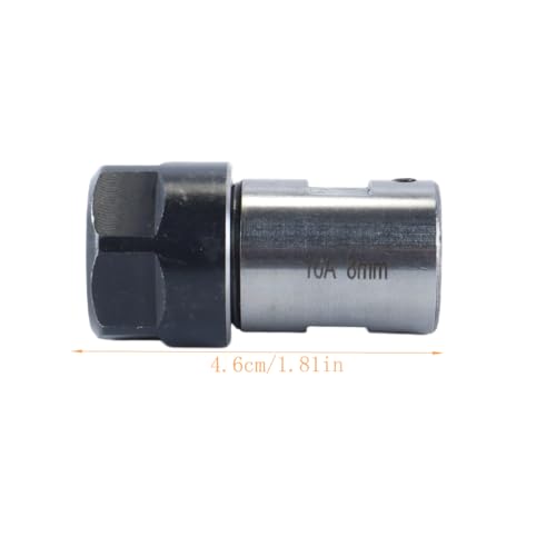 Ausi C20 Er16 Spannzangenhalter, CNC-Fräsmotor-Spindelwellen-Spannzangenfutter, 8-mm-Spindel-Schneidstange, Motorwellen-Klemmwerkzeug für Drehmaschinen-Bohrmaschinen