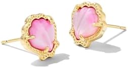 Kendra Scott Brynne Shell Stud Earrings, Fashion Jewelry for Wome...