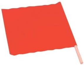 TruForce™ All-Weather Traffic Flag, 24" x 24" w/ 36" Dowel