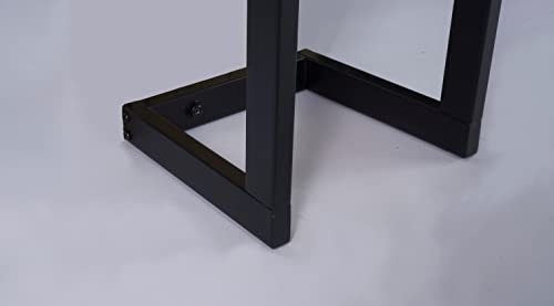 Lendo Online Firewood Rack Wall Model Hanging + Carry Bag - Indoor and Outdoor - Firewood Rack - Firewood Rack - Wood Storage - Metal (25 x 25 x 100 cm)