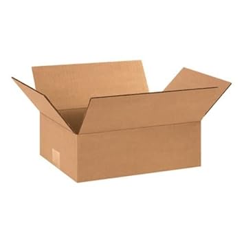 YNK 3 Ply Corrugated Boxes for Packing Shifting Boxes for Packing Different Food Items and Gift Packing Can be Reuse Size 9x6x3 inches (100pcs)