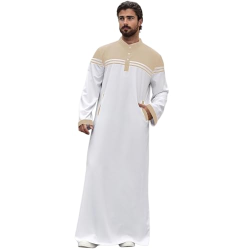 Djellaba homme marocaine en coton écoresponsable et élégant caftan de cérémonie