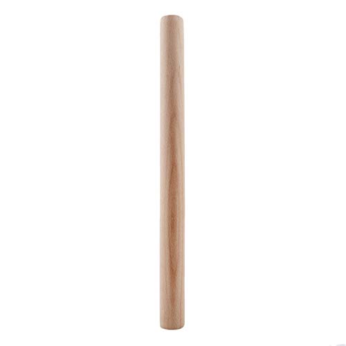 Rodillo de Madera para Hornear Pasteles, Fondant, Galletas, Fideos, Galletas, Rodillo/Rodillo para Pasteles de Cocina, Herramienta para Hornear (Color: 40 x 2,6 cm) (30 x 2,6 cm)