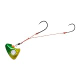 ダイワ(DAIWA) タイテンヤ 紅牙遊動テンヤSS 2WAY 8号 グリーンゴールド