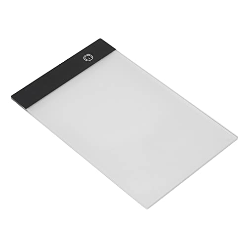 ZASCHMOY Tracer di Scatola Luminosa a LED Ultra Sottile con luminosità Regolabile per il Tracciamento dell'artcraft - Pad di Tracciamento A5 Portatile per Disegnare e Schizzo (Luminosità a 3 livelli)