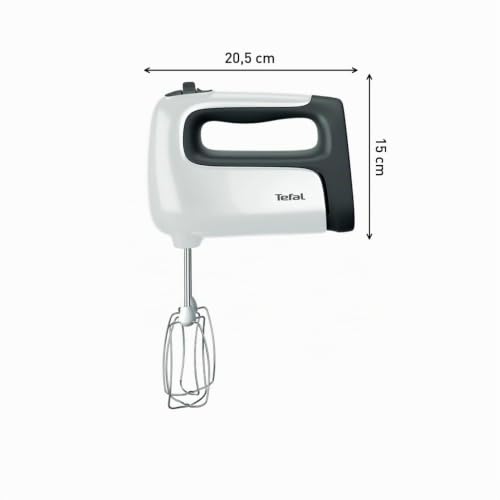 Batteur à Main Tefal Prep'Mix+ HT4611 – 500 W, 5 Vitesses, Accessoires Inclus - vue 5