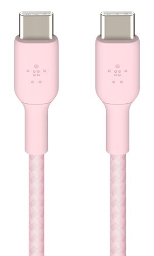 Amazon.co.jp: Belkin USB-C to Cケーブル ブレイデッド編組 60W PD