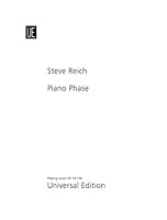 Piano Phase For 2 Pianos Or 2 Marimbas 3702411917 Book Cover
