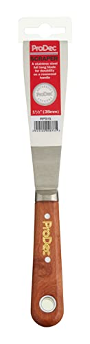 ProDec 1.5" Scale Tang Paint Scraper/Stripping Knife for Removing Paint, Adhesive, Wallpaper and More - Image 3