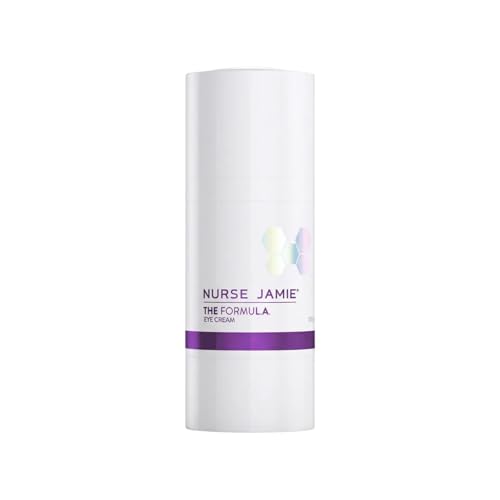 Nurse Jamie FormuL.A. Eye Cream – Hydrating & Firming Treatment with Peptides, Prickly Pear & Red Algae for Dark Circles & Puffiness