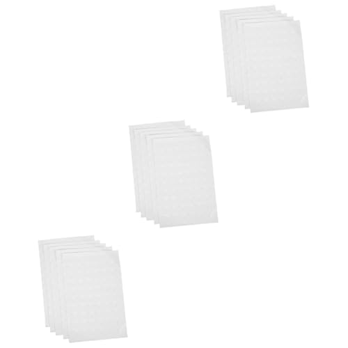 Autocollants double face acrylique transparents pour projets artistiques
