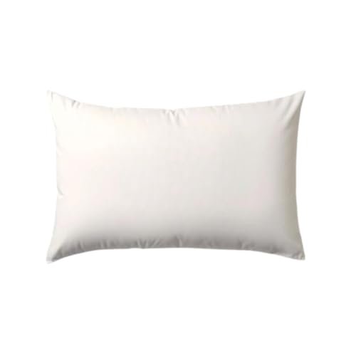 ORGANIC TEXTILES Natural Kapok Pillow with Organic Cotton Cover, (Travel Size), GOTS Certified, Adjustable Loft, Cooling and Breathable, Easy Care, Neck Support