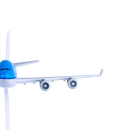 Modelo de avión a escala 1:400 KLM Holland 747 réplica diecast de colección 5