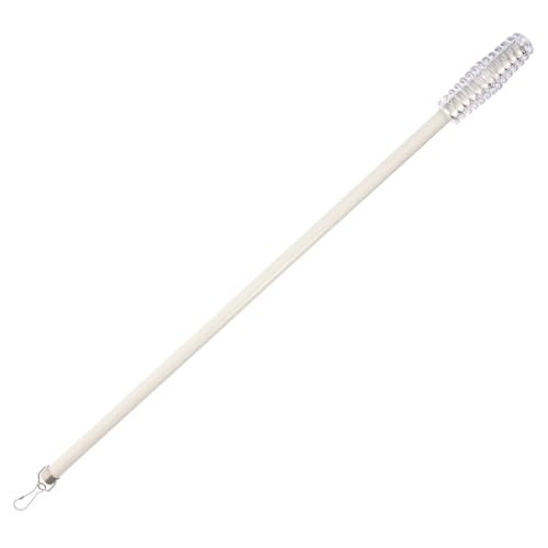 MUSISALY Varilla Tiradora para Cortinas Diseño Simple, Barra para Persianas Verticales, Adecuada para Abrir y Cerrar en Salón y Cocina