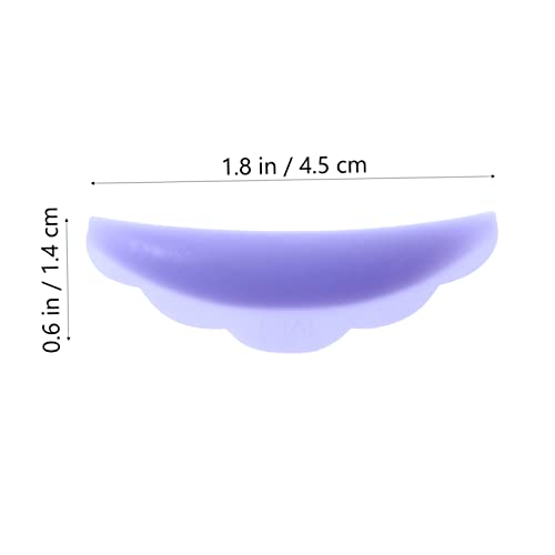 FRCOLOR 40 Pares Remendo De Silicone Para Cílios Conjunto De Cílios Terno Verde Ferramenta De Cílios