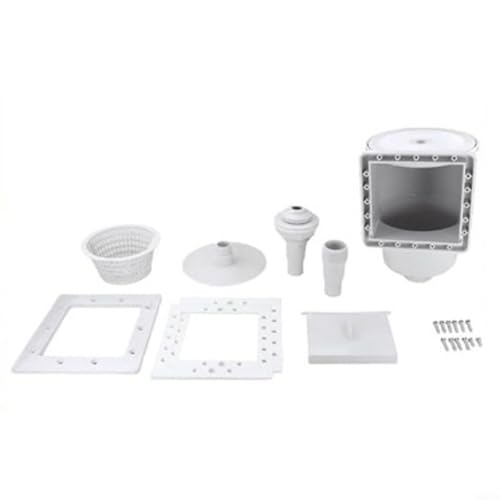 Entgoinggo Common Aufstellpool Skimmer Kit, für einfache Installation und Wasser, zur Entfernung von oberflächlichem Schmutz, mit robuster, schlagfester Kunststoffkonstruktion-4