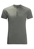 Geruchshemmend Jack Wolfskin Prelight T-Shirt Gecko Green M