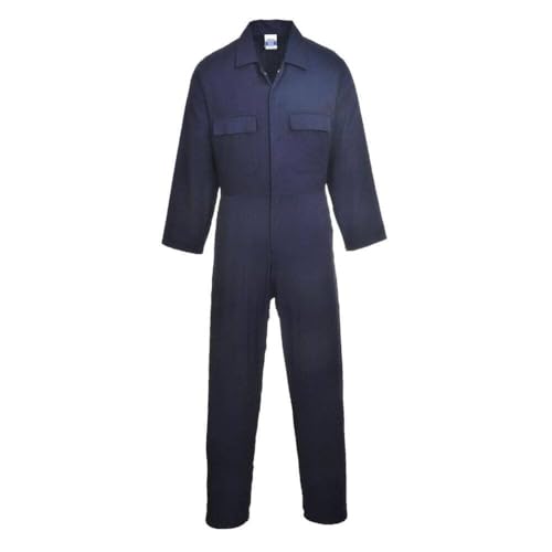 Portwest Euro Cotton Boilersuit Color: Navy Talla: Xsmall - 3