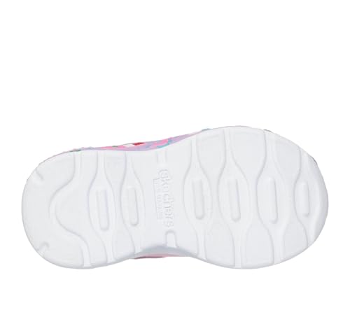 Skechers Fille Play Scene Fun Squad Sneaker, Pink, 21 EU – vue 2