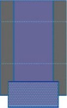 Medline Sterile Heavy-Duty Reinforced Surgical Table Covers with Extension, 77 Inches x 96 Inches, SMS Fabric, Case of 12 Each