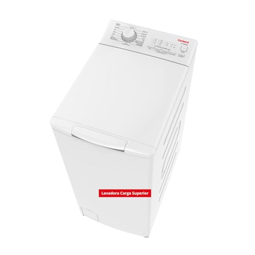Corberó - Lavadora Carga Superior | CLACSM6524 | 6,5 Kgs | 1200 RPM | 16 Programas, Función Vapor, Inicio Diferido, Lavado Rápido 15 min, Planchado Fácil, Indicadores LED | Blanco Corberó - Lavadora Carga Superior | CLACSM6524 | 6,5 Kgs | 1200 RPM | 16 Programas, Función Vapor, Inicio Diferido, Lavado Rápido 15 min, Planchado Fácil, Indicadores LED | Blanco