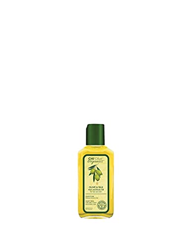 CHI Olive Organics Huile pour cheveux et corps Olive Organics Olive & Silk 15 ml