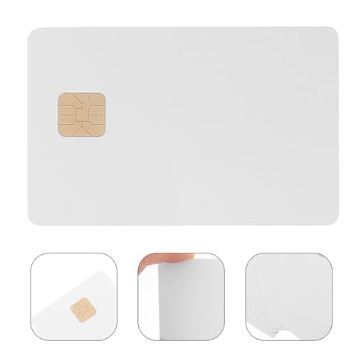 Uonlytech White Ic Card with 2K Memory Chip for Access Control Systems Hotel Key Card PVC Blanks 3.3X2.1 Inch Durable Smart for Office and Parking Use - Image 4
