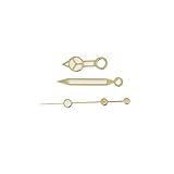 Lancette for orologio NH35 NH34 NH35A NH36 7S36 4R36 Argento Oro Rosa Submariner Mercedes Diver Aiguille Needles Luminous for Seiko Part(B-Gold)