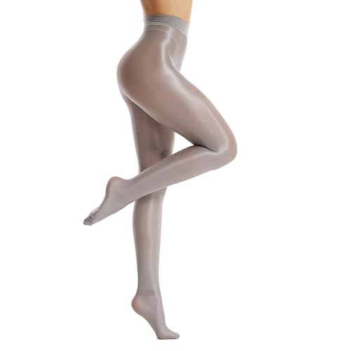 Image of Frola Shaping Tights for Women 70D Shimmery Pantyhose for Dance Ballet Glitter Socks