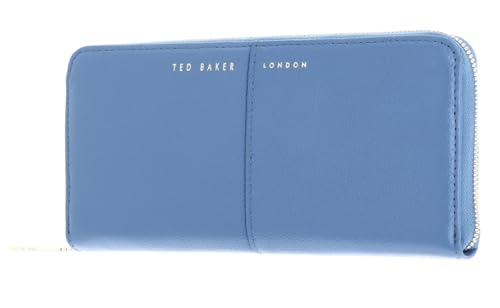 Image of Ted Baker Women's S284104BLUEO/S Bi-Fold Wallet, Blue, 10 Inch