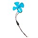 SPORTARC Micro Wind Power Turbine, Turbinen Lichtmaschine Generator, Windturbine Generator Kit Micro Dynamo Generator DC 0-20V, 1401872280