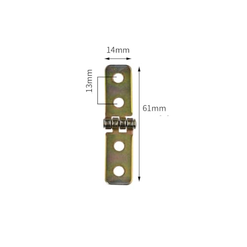 Boîte en bois pliante multifonctionnelle dotée d'une charnière plate robuste - 3