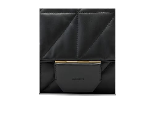 AllSaints Ondine Quilt Shldr Black W212XD One Size by AllSaints - Used condition - US$119.05