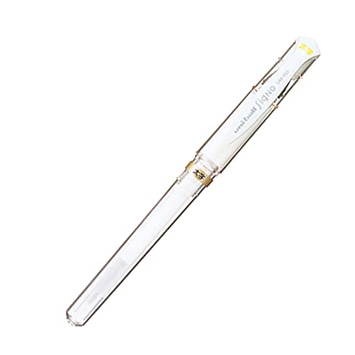 Uni-Ball Signo Um-153 Broad Point Gel Impact Pen, 1.0Mm, White/Gold/Silver, 3 Pens Each/Total 9 Pens (Japan Import) #TOP1