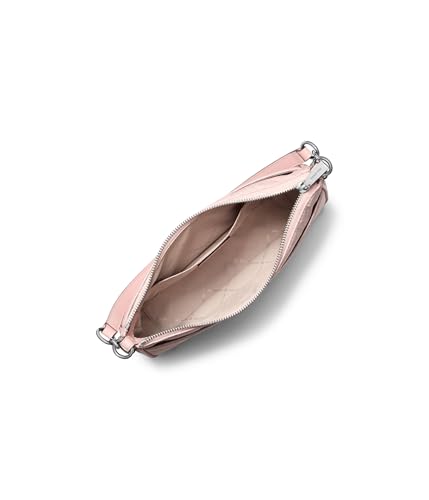 Michael Kors Jet Set Medium Top Zip Pochette Crossbody, Smokey Rose3