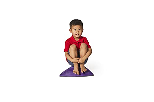 GONGE River Stones - The Original Kids Play Stepping Stones for Balance and Coordination, Non-Slip bottom, Stackable, for Indoor and Outdoor, Set of 6 - Vibrant - Thumbnail 4