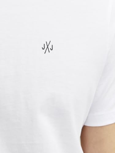 JACK & JONES Herren JJECORP Logo Tee SS Crew Neck MP, Black/White/Dusty Olive, XS – Ansicht 6