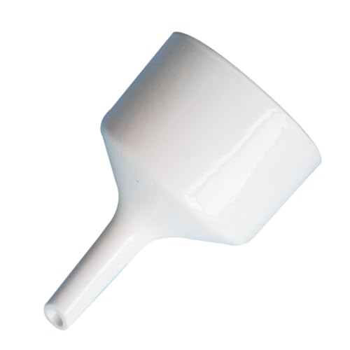Embudo Buchner de porcelana KICHOUSE de 100mm para transferir líquidos sin derrames