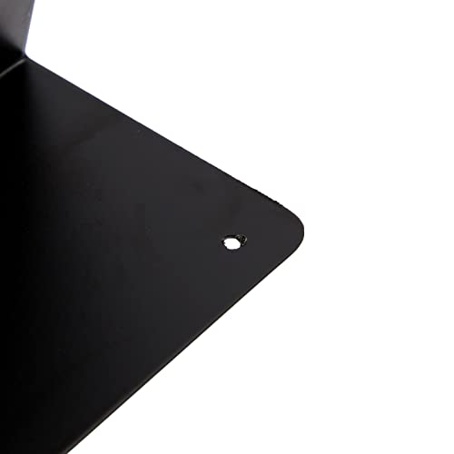 Large Magnetic Bulletin Board With Metal Easel Stand For Tabletops, Mounting, Magnet Board For Home, Office, Business, Reception, Classroom, School (Black, 12.5 In) #TOP7
