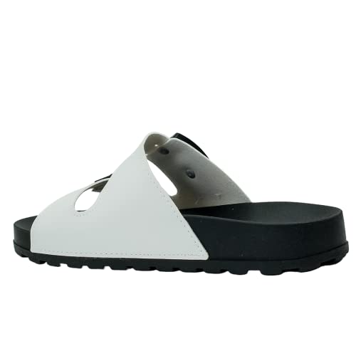 Sandália Moleca Slip On Feminino, Branco, 35