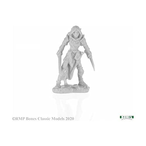 Figurine elfe Shardis Rogue Dark Heaven Bones pour vos soirées jeux de rôle