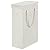 Chrislley 60L Slim Laundry Hamper with Lid Narrow Laundry Basket with Handle Upgrade Foldable Dirty Clothes Hamper Portable Skinny Hamper Organizer Storage Bins (25.6 inches,beige)