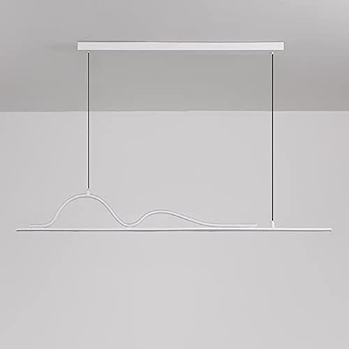 Lámpara de suspensión lineal LED para comedor sin sombras 8