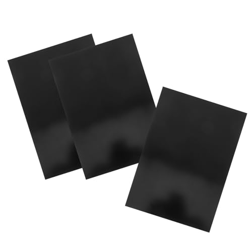 Plaque aluminium anodisé noir résistante aux intempéries pour marquage durable